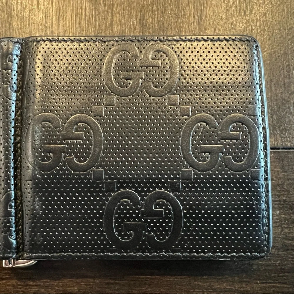 Gucci Black Leather Wallet